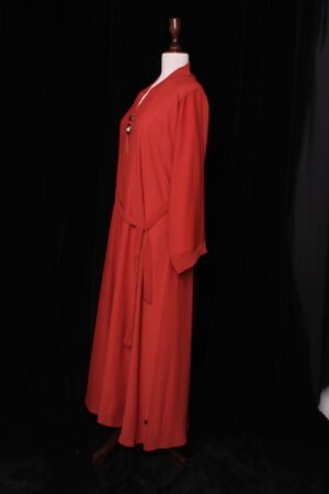 Modern Classic Belted Double Abaya Set - Image 2
