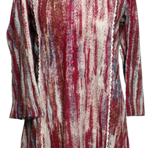 Digital Print Lawn Shirt - Image 3