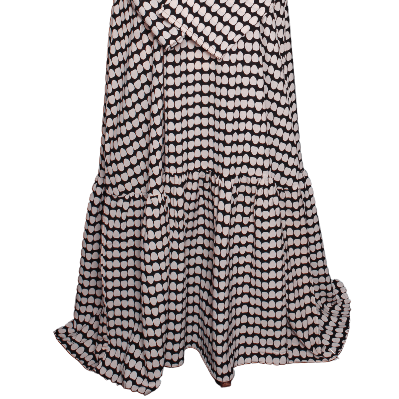 Georgette Frill Long Dress - Image 3