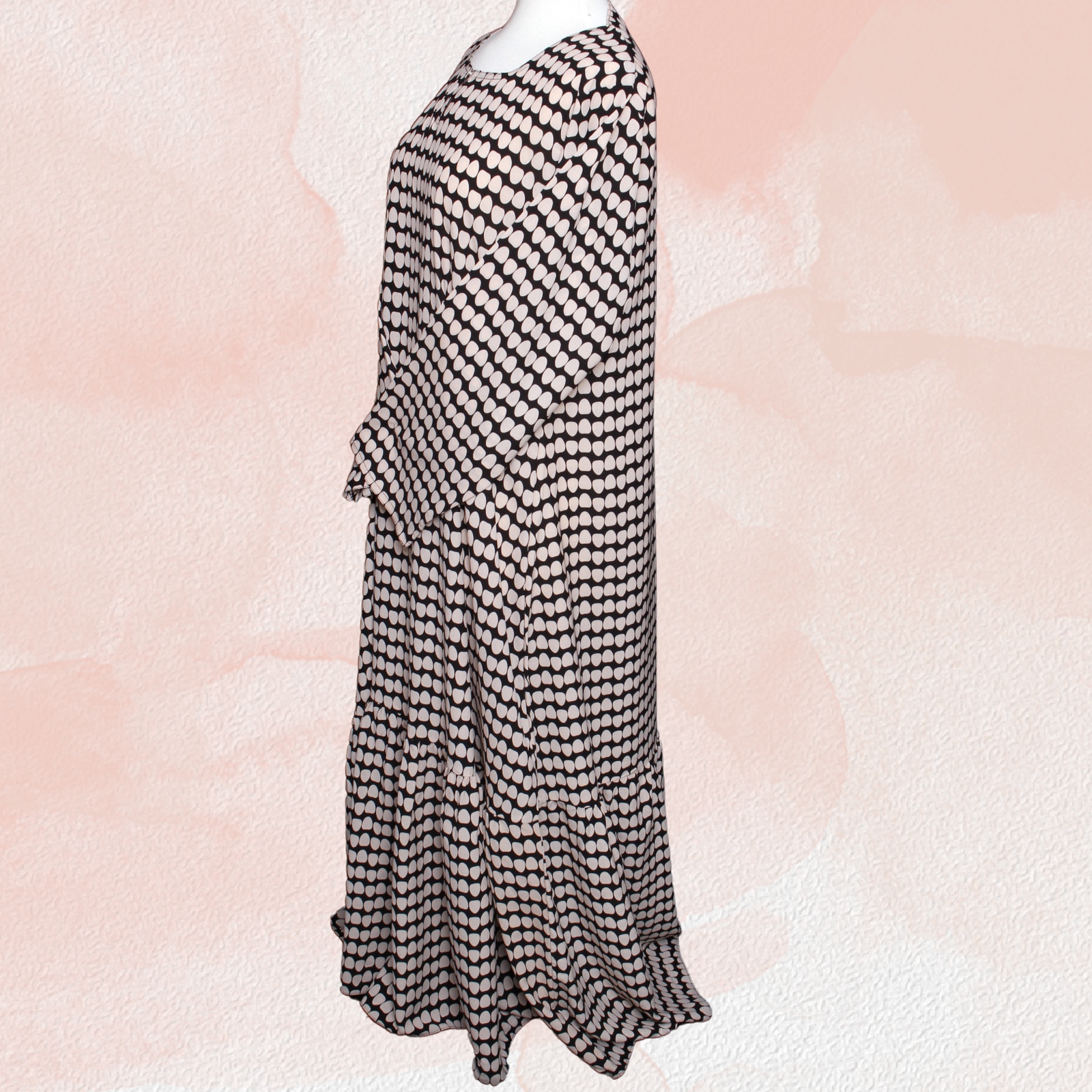 Georgette Frill Long Dress - Image 2